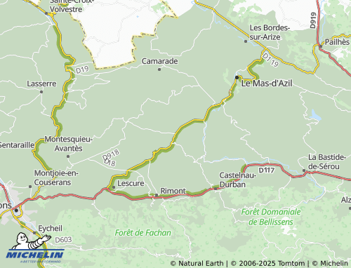 MICHELIN Clermont map - ViaMichelin