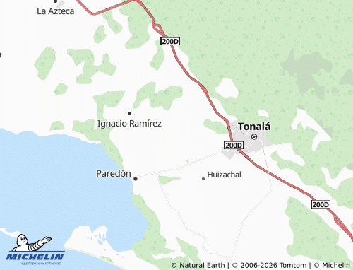 Mappa MICHELIN Ranchería El Terrero - ViaMichelin