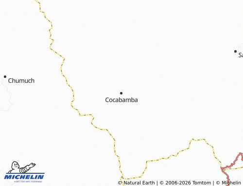 MICHELIN Cocabamba map - ViaMichelin