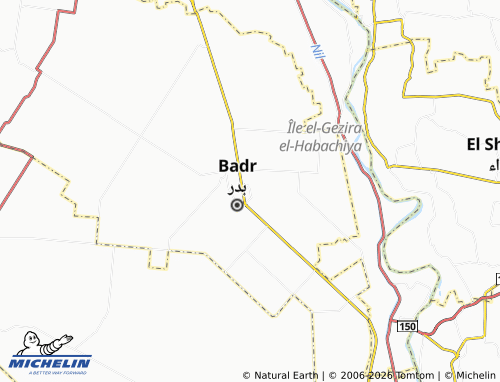 Mapa MICHELIN Salah al-Deen - ViaMichelin