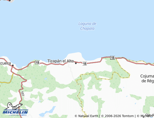 Mapa MICHELIN El Atracadero - ViaMichelin