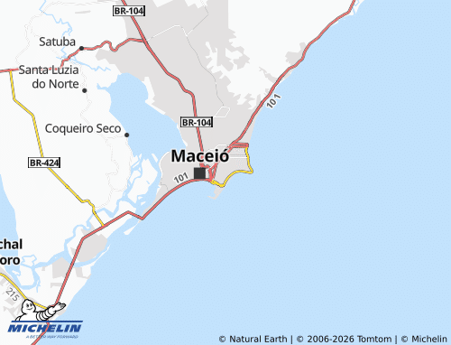 Mapa MICHELIN Ponta da Terra - ViaMichelin
