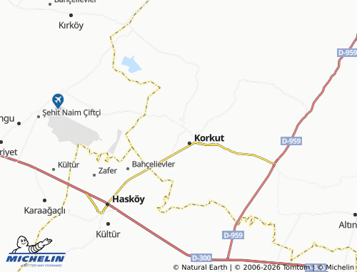 Mappa MICHELIN Pınarüstü - ViaMichelin