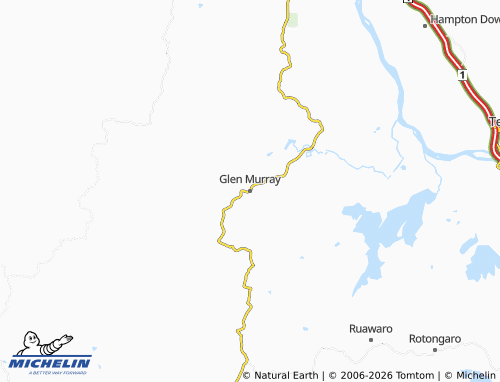 Mapa MICHELIN Glen Murray - ViaMichelin