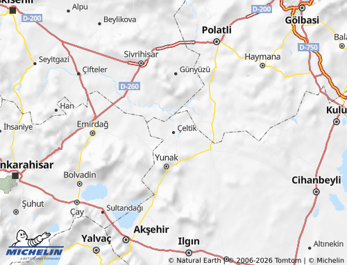 MICHELIN Çeltik map - ViaMichelin