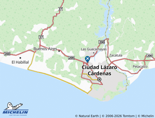 Mappa MICHELIN Villa de Barlovento - ViaMichelin