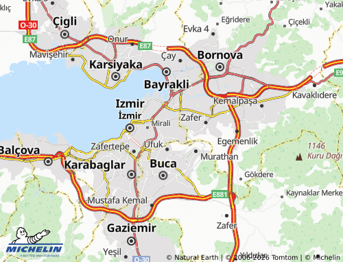 Mappa MICHELIN Zeybek - ViaMichelin