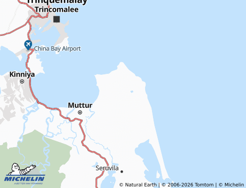 Mappa MICHELIN Sampoor East - ViaMichelin