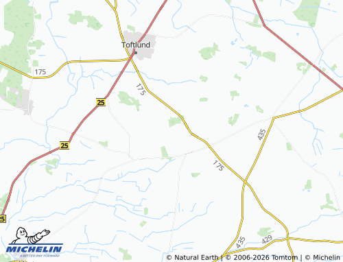 Mappa MICHELIN Agerskov Vesterhede - ViaMichelin