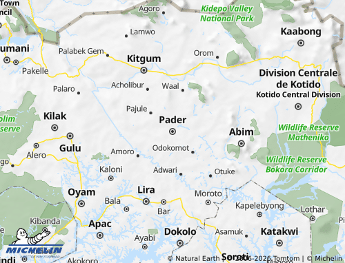 MICHELIN Agago map - ViaMichelin
