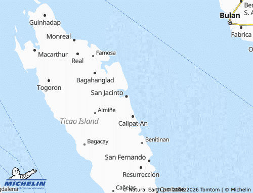 MICHELIN San Jacinto map - ViaMichelin