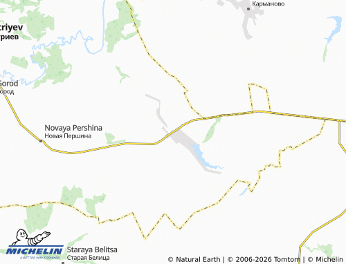 Carte MICHELIN General'shino - ViaMichelin