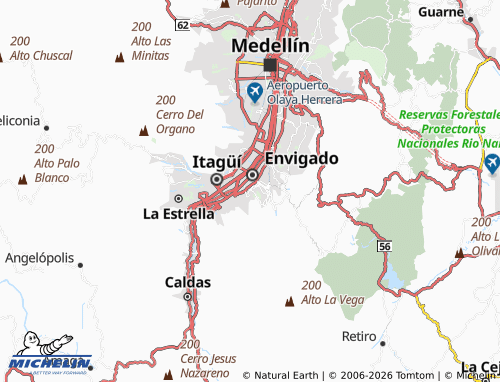 MICHELIN La Paz map - ViaMichelin