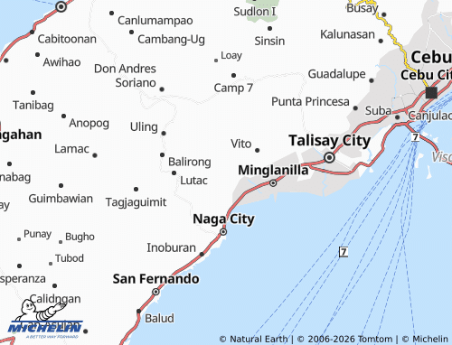 Mappa MICHELIN Cantao-An - ViaMichelin