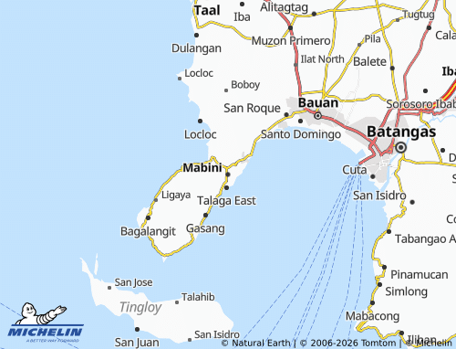 MICHELIN Mabini map - ViaMichelin