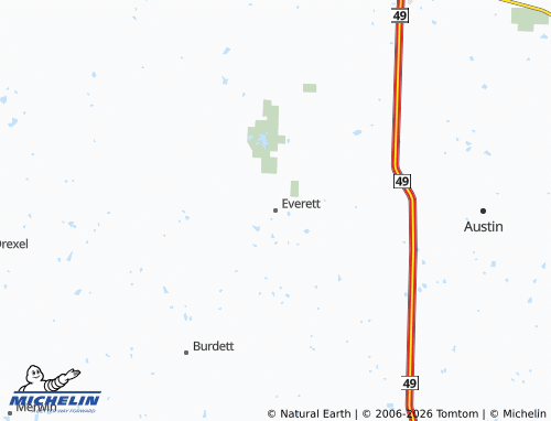 Mapa MICHELIN Everett - ViaMichelin