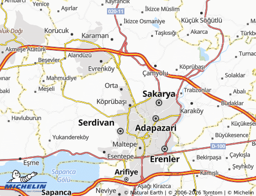 Mapa MICHELIN Vatan - ViaMichelin