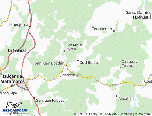 Carte MICHELIN Rincón del Bosque - ViaMichelin