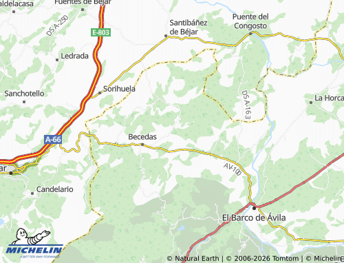 MICHELIN Gilbuena map - ViaMichelin