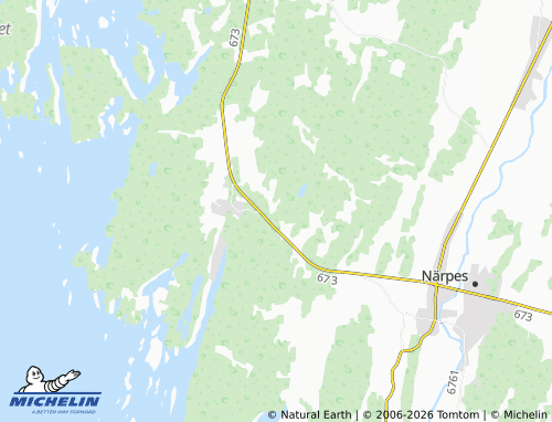 Carte MICHELIN Nordgårdsbacken - ViaMichelin