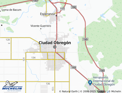 MICHELIN Vista Hermosa map - ViaMichelin