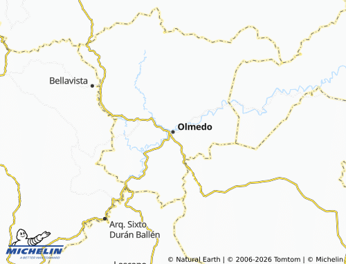 MICHELIN Olmedo map - ViaMichelin