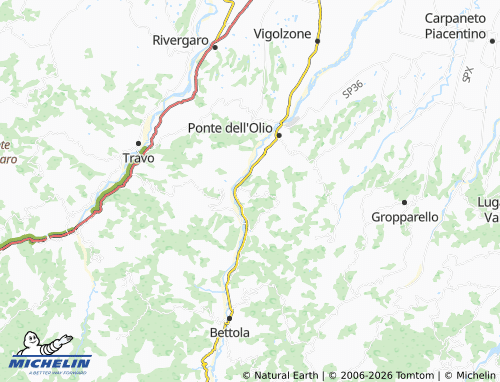 MICHELIN Cassano map - ViaMichelin