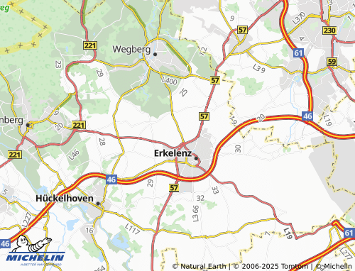 MICHELIN Oerath map - ViaMichelin