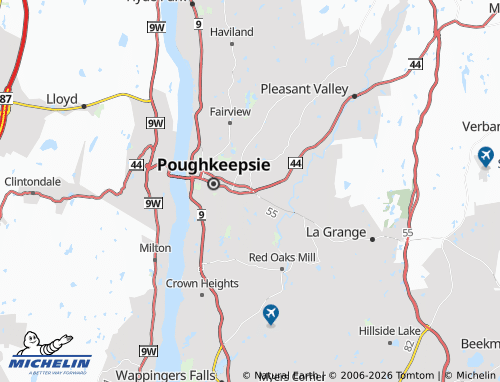 Mapa MICHELIN Arlington - ViaMichelin