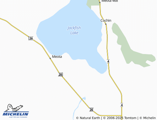 MICHELIN Metinota map - ViaMichelin