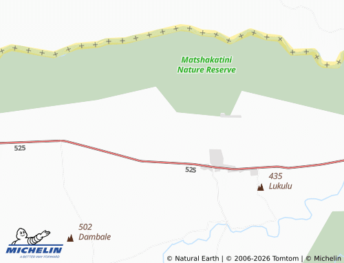 Kaart MICHELIN Tsenzhelani - ViaMichelin