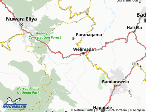 Mappa MICHELIN Palugama Ella - ViaMichelin