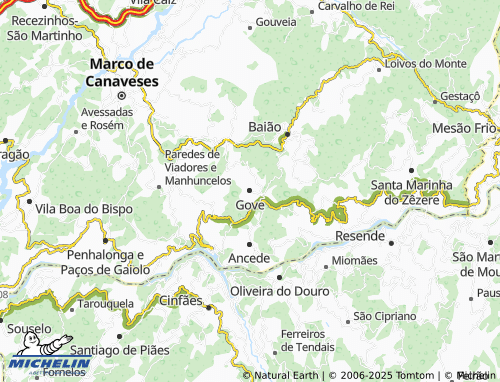 MICHELIN Gove map - ViaMichelin