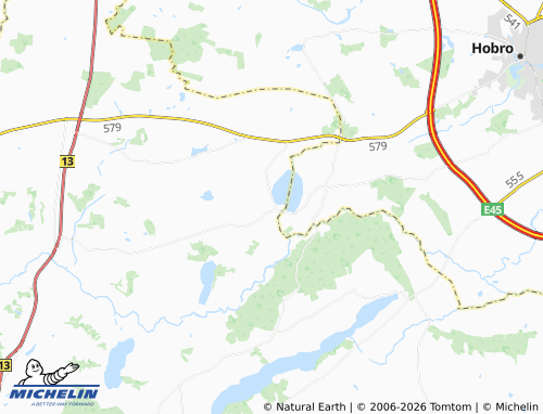 Mappa MICHELIN Klejtrup - ViaMichelin