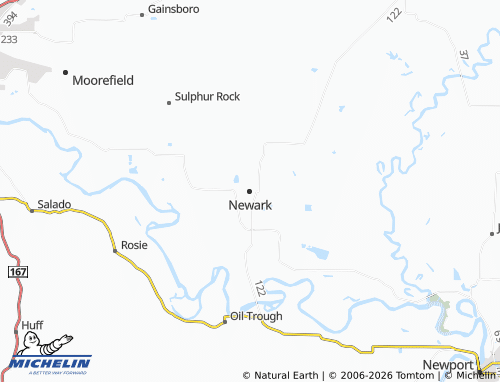 Mappa MICHELIN Newark - ViaMichelin