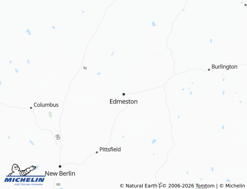 Carte MICHELIN Edmeston - ViaMichelin