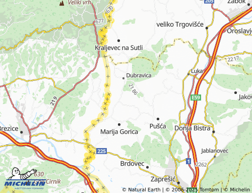MICHELIN Pologi map - ViaMichelin