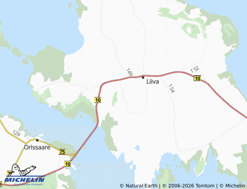 MICHELIN Vanamõisa map - ViaMichelin