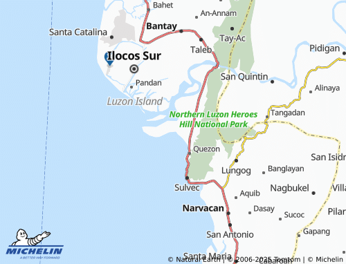 MICHELIN Casiber map - ViaMichelin