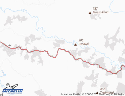 MICHELIN-Landkarte eNgojini SP 2 - ViaMichelin