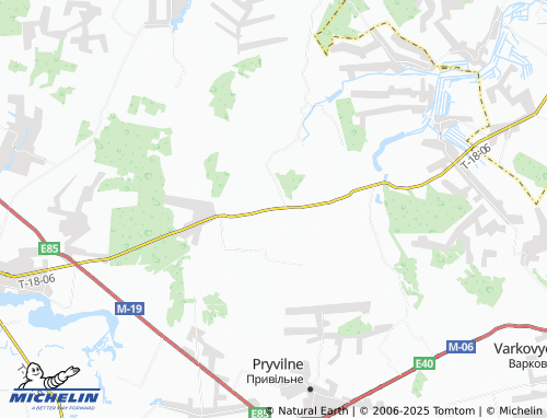 MICHELIN Novoselivka map - ViaMichelin