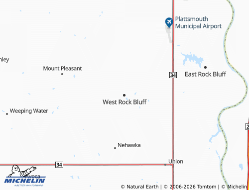 Mappa MICHELIN West Rock Bluff - ViaMichelin