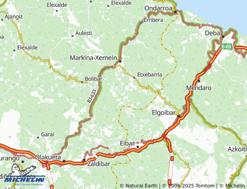 Mapa MICHELIN Barinaga - ViaMichelin