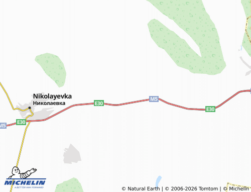 MICHELIN-Landkarte Lugovoy - ViaMichelin