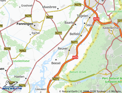 Mapa MICHELIN Kessel - ViaMichelin
