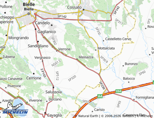 Mapa MICHELIN Massazza - ViaMichelin