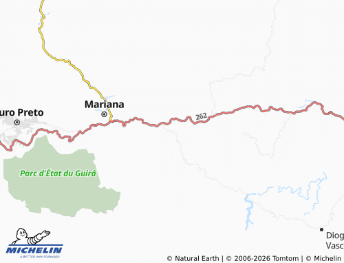 Mapa MICHELIN Padre Viegas - ViaMichelin