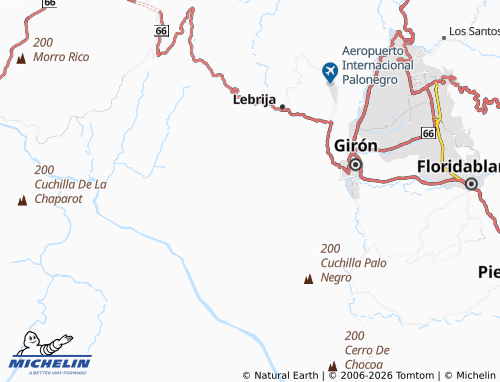 MICHELIN Piedras Negras map - ViaMichelin