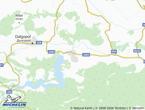 MICHELIN Tsonevo map - ViaMichelin
