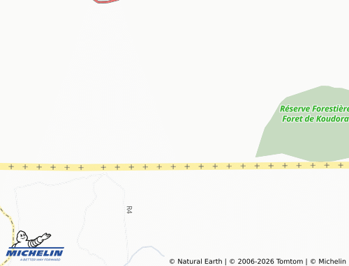 MICHELIN Saré Kontaye map - ViaMichelin